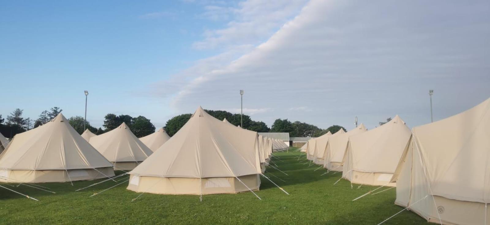 Nine Yards Bell Tents At The Tt - Castletown Ngoại thất bức ảnh