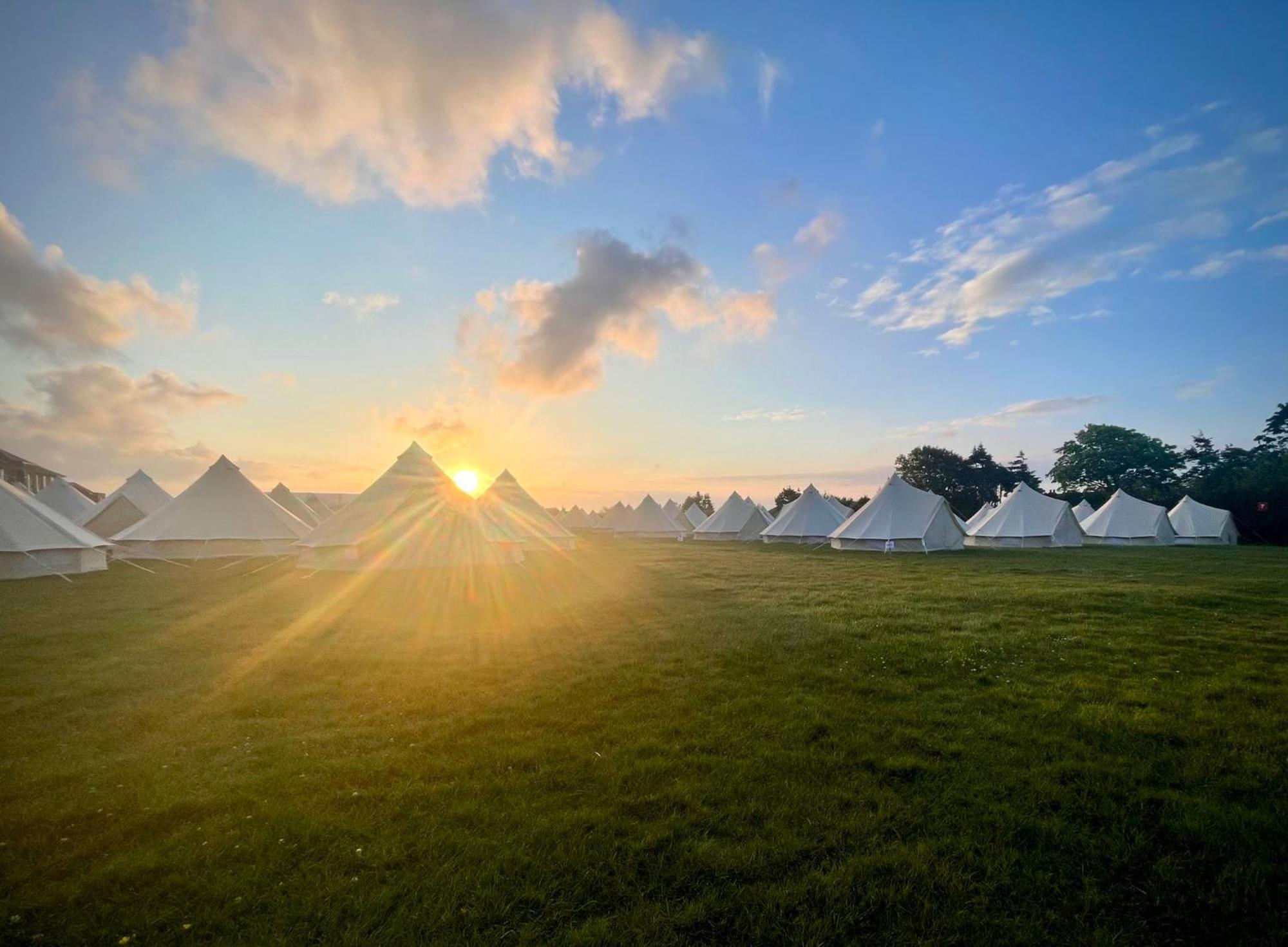 Nine Yards Bell Tents At The Tt - Castletown Ngoại thất bức ảnh